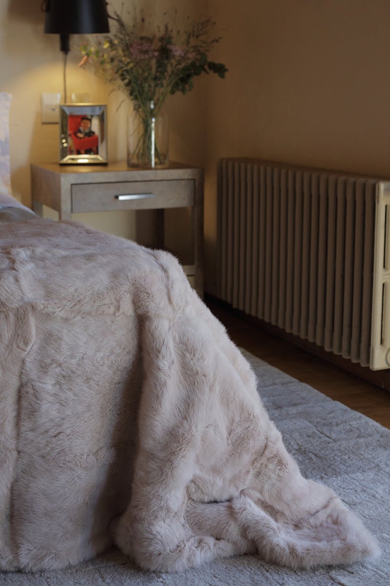 Rabbit Fur Luxury Throw Blanket - Image 10