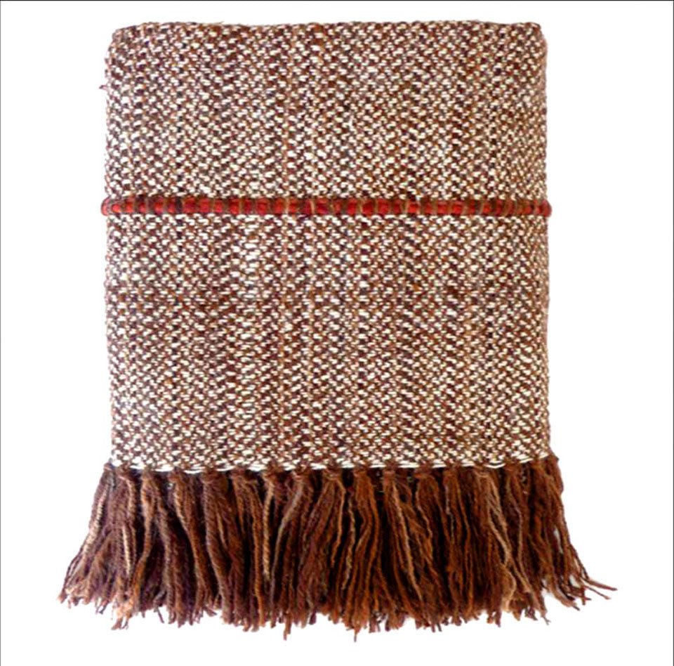 Woven Wool Luxury Blanket - Image 5