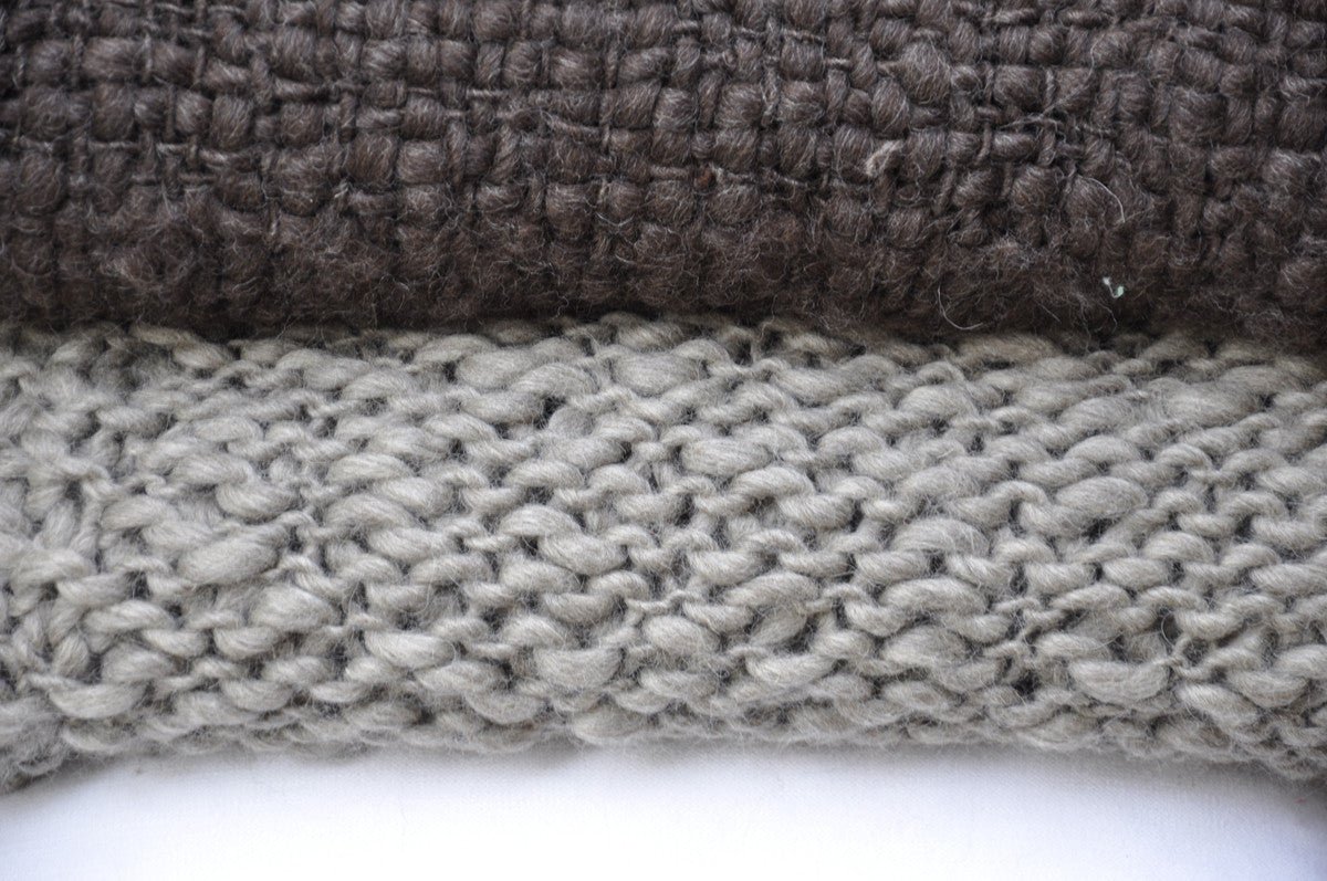 Thick Cable Knit Throw Blanket - Image 3