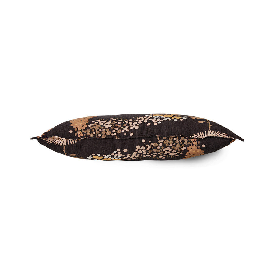 Rustic Monochrome Decorative Lumbar Pillow - Image 2